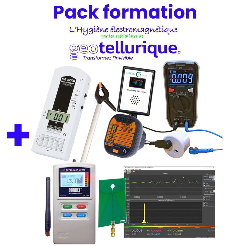 pack formation kit mesures d'ondes électromagnétiques